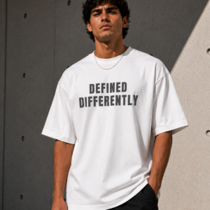 Defined Differently Oversized T-Shirt - White