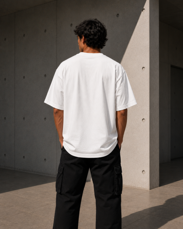 ChatGPT Image Jul 4, 2026, 07_23_03 PM Defined Differently Oversized T-Shirt - White